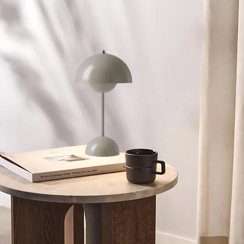 Skanto | ModernLamp | Moderne Tischlampe im Pilz-Design mit Touch-Steuerung