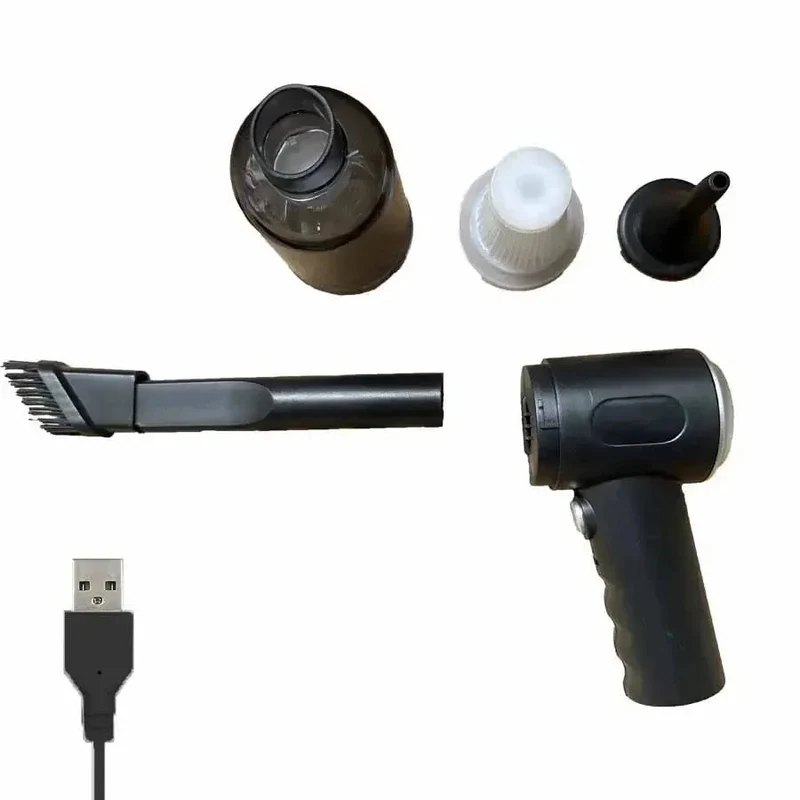 DustGo™ | Kabelloser Handstaubsauger mit 9000 Pa Saugleistung & USB-Aufladung