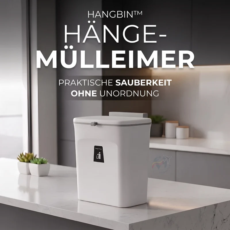 HangBin™ | Großer Hängeabfalleimer für die Küche – platzsparend & praktisch
