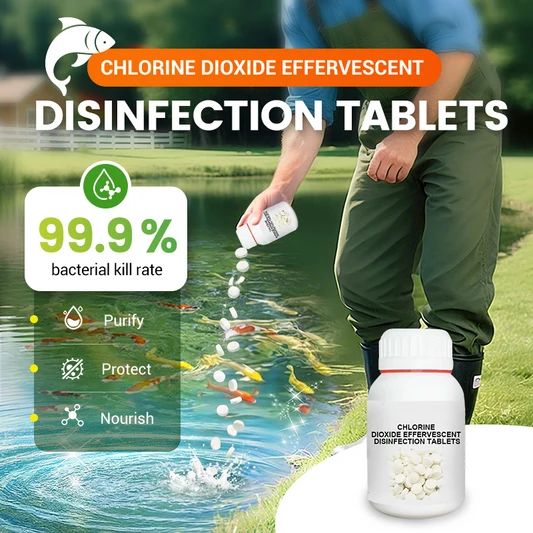 AquaPure™ | Schnell lösliche Aquarium-Reinigungstabletten – 50 Stück