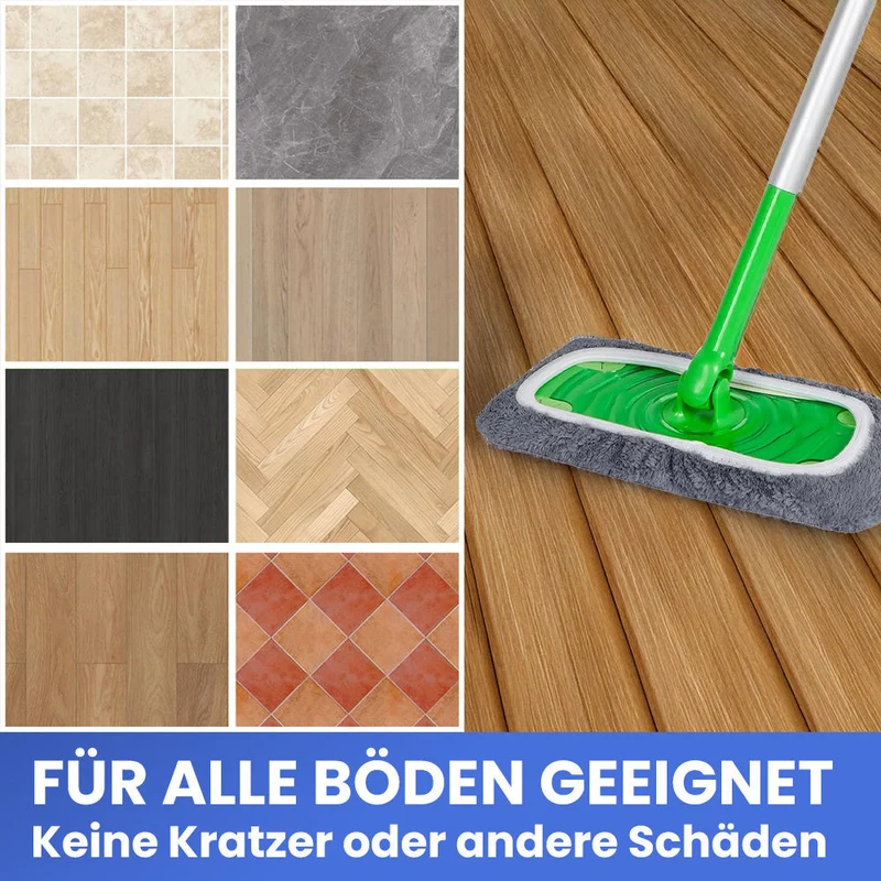 MopMate™ | Waschbare & wiederverwendbare Mopp-Bezüge – 25 cm & 42 cm
