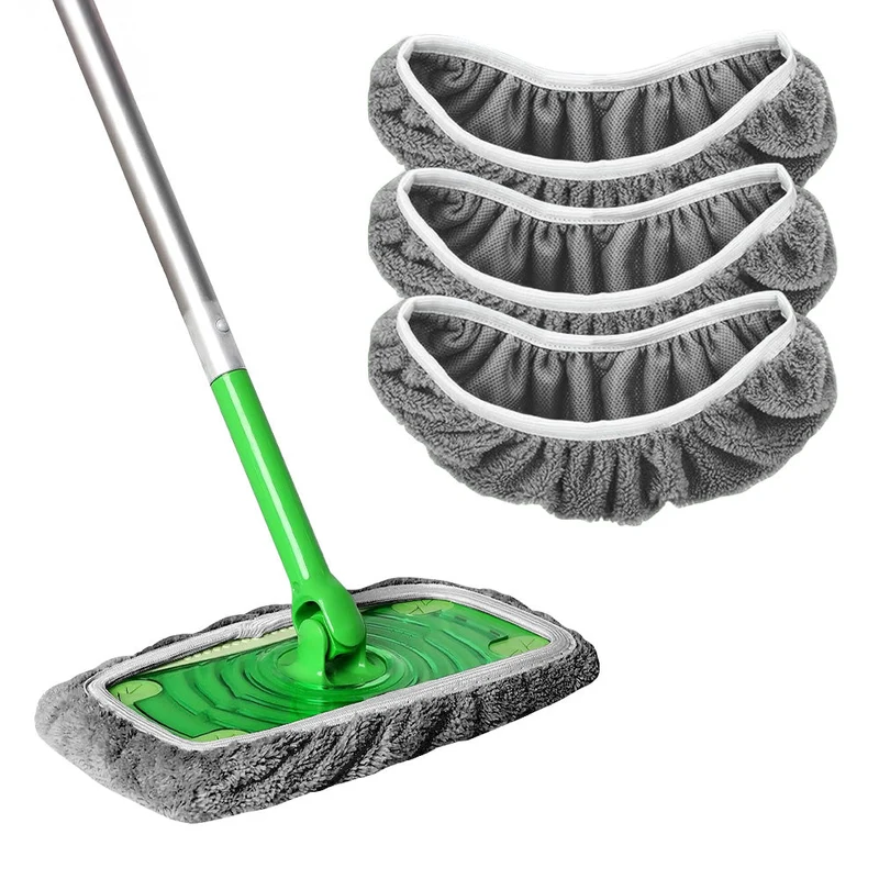 MopMate™ | Waschbare & wiederverwendbare Mopp-Bezüge – 25 cm & 42 cm