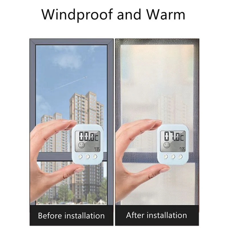 WinterWrap™ | Transparente Fenster-Isolierfolie gegen Zugluft & Wärmeverlust