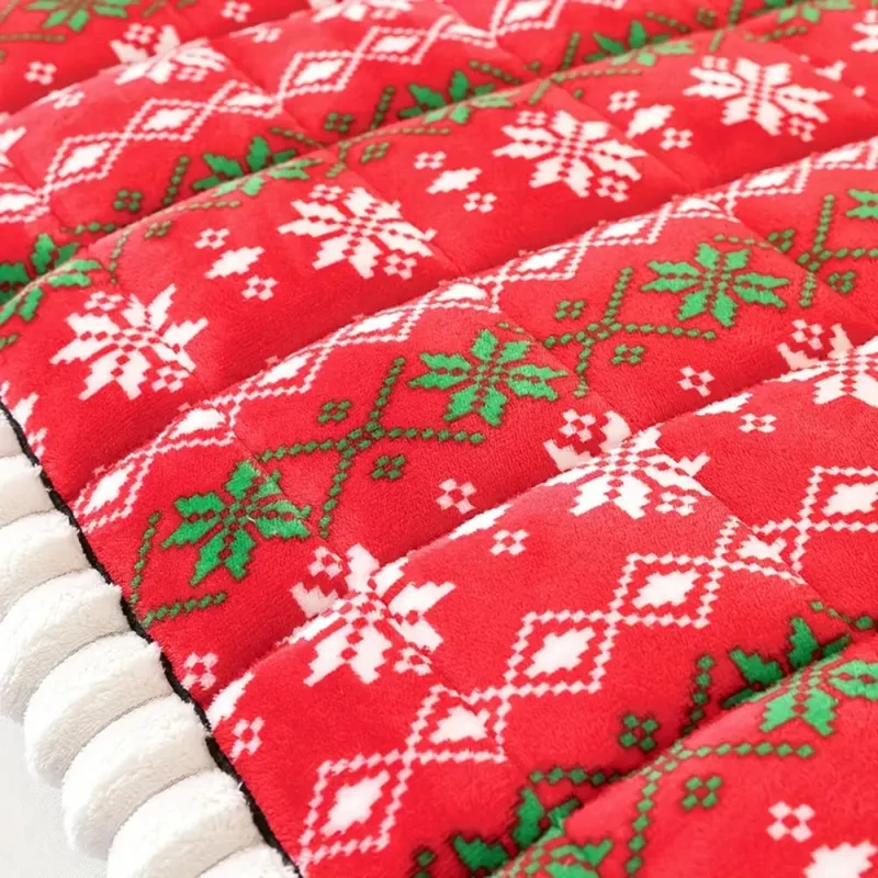 ChristmasCozy™ | Feestlicher Sofabezug mit weicher Steppung & Weihnachtsdesign