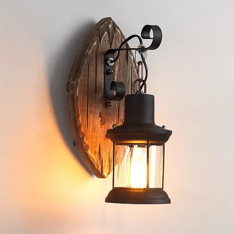 Skanto | Retro Laternenlampe Industrielle Wandlampe