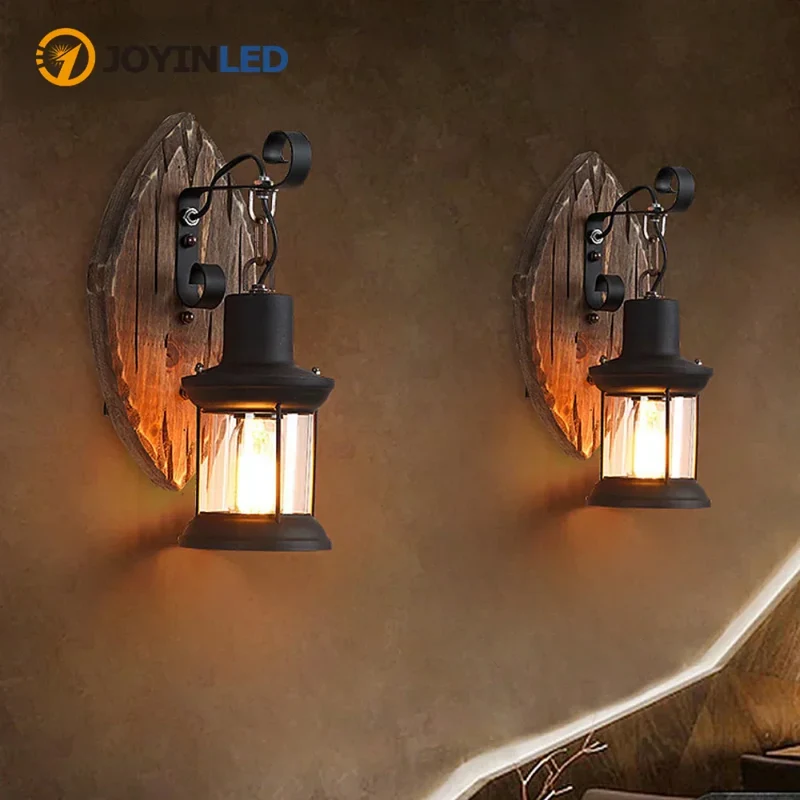 Skanto | Retro Laternenlampe Industrielle Wandlampe