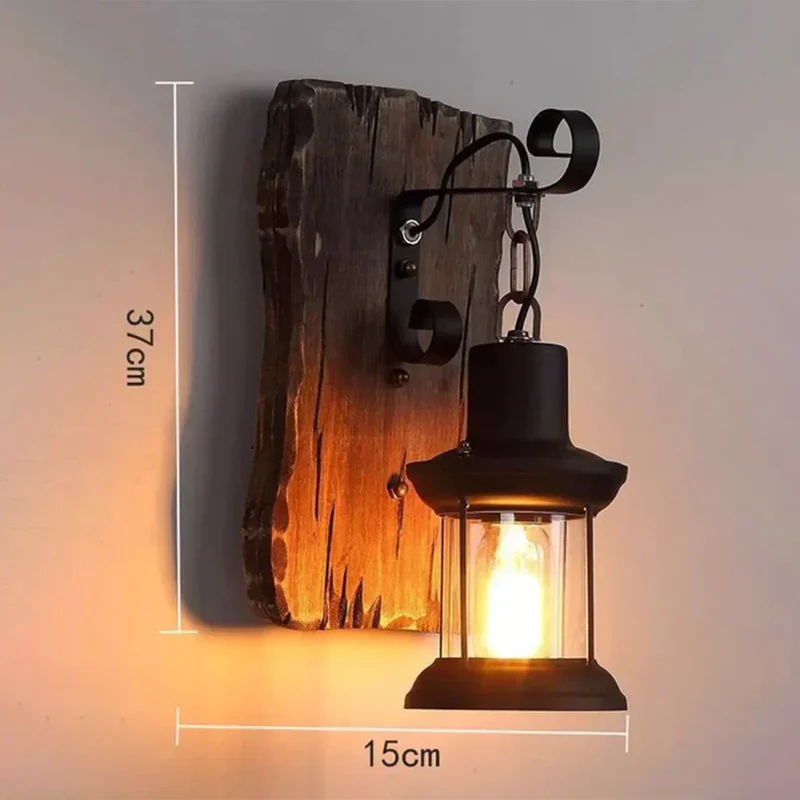 Skanto | Retro Laternenlampe Industrielle Wandlampe