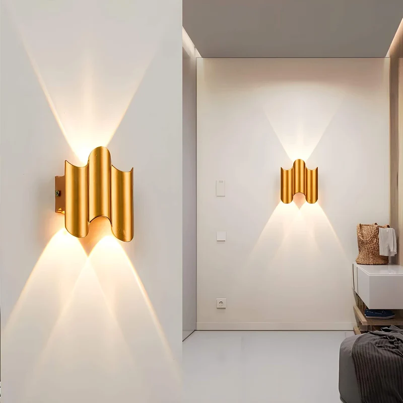 Skanto | Aluminium-Wandlampe