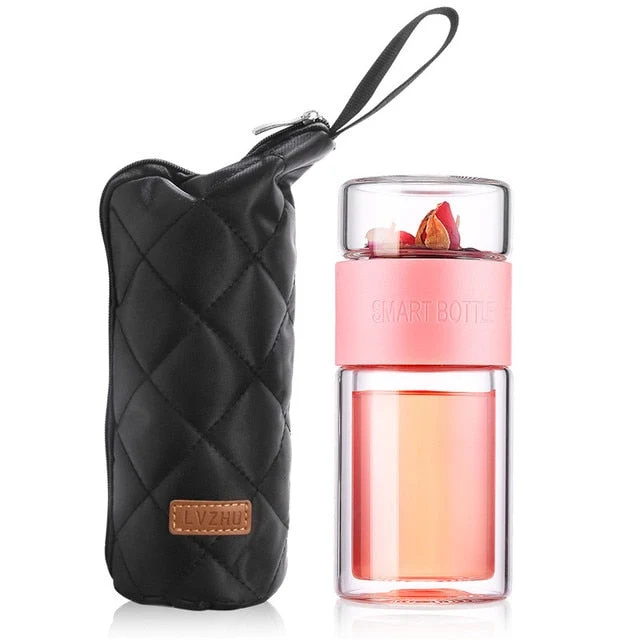 Skanto | Leicht zu tragender Glas-Tee-Infuser