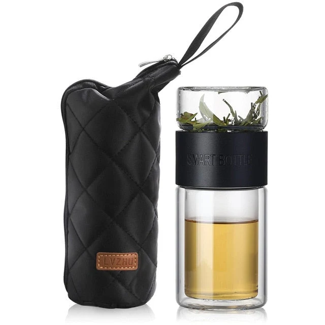 Skanto | Leicht zu tragender Glas-Tee-Infuser