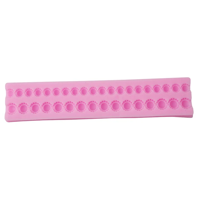 Fondant Silicone Mold Dry Pace Cake Mold Pearl Flower Pattern Silicon Mould For Fondant Cake Decorating Tools Silicone Lace Mat