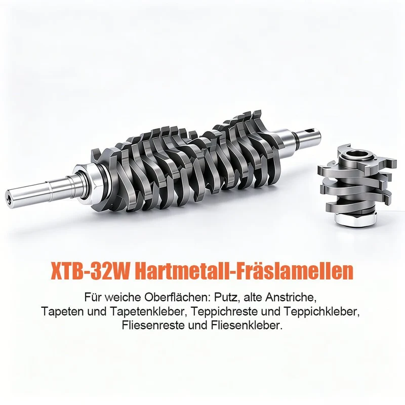 Profi Betonfräse & Sanierungsfräse 1600W | mit Drehzahlregelung | für Putz, Kleber & Beton