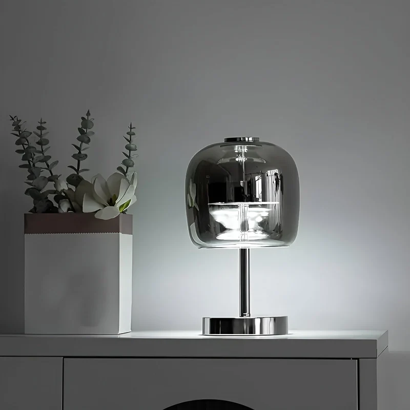 Skanto | Moderne galvanisierte Glas-Ambienteleuchte