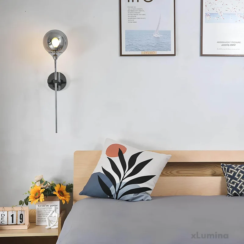 Skanto | – Skandinavische moderne Glas-Wandleuchte