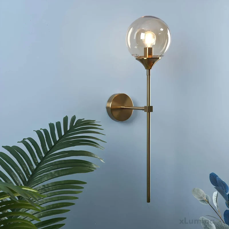 Skanto | – Skandinavische moderne Glas-Wandleuchte