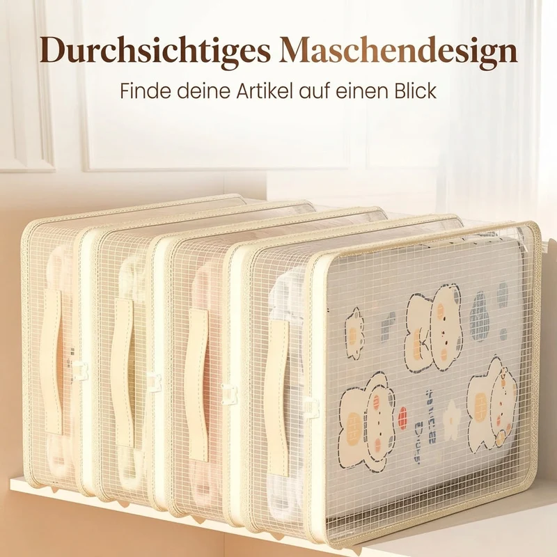 1+1 GRATIS | DustLock™ | Transparente Aufbewahrungsbeutel für Kleidung