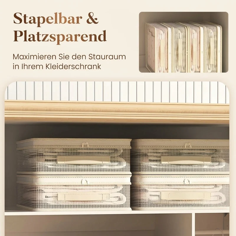 1+1 GRATIS | DustLock™ | Transparente Aufbewahrungsbeutel für Kleidung