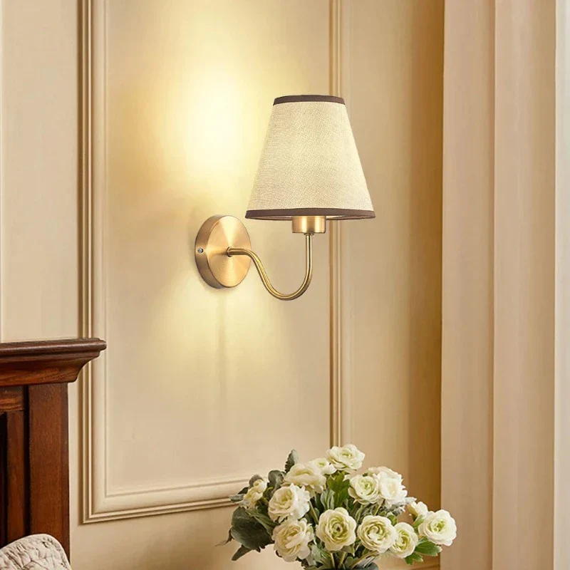 Skanto | Stoff Wandlampe