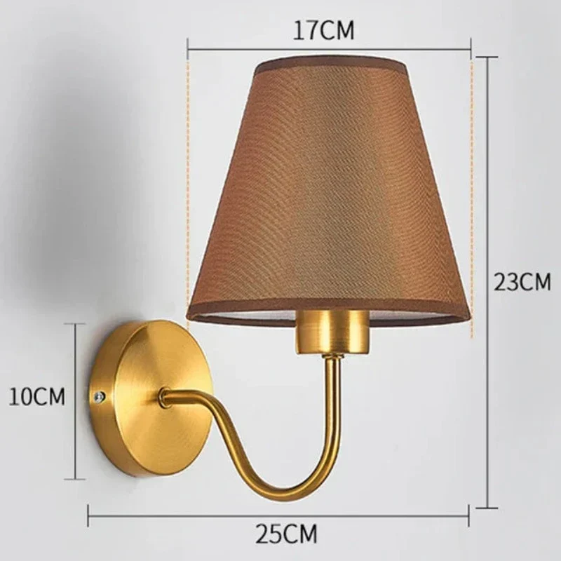 Skanto | Stoff Wandlampe