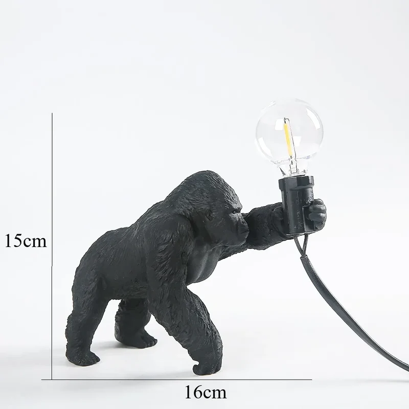 Skanto | Wütender Gorilla Tisch-Nachtlampe