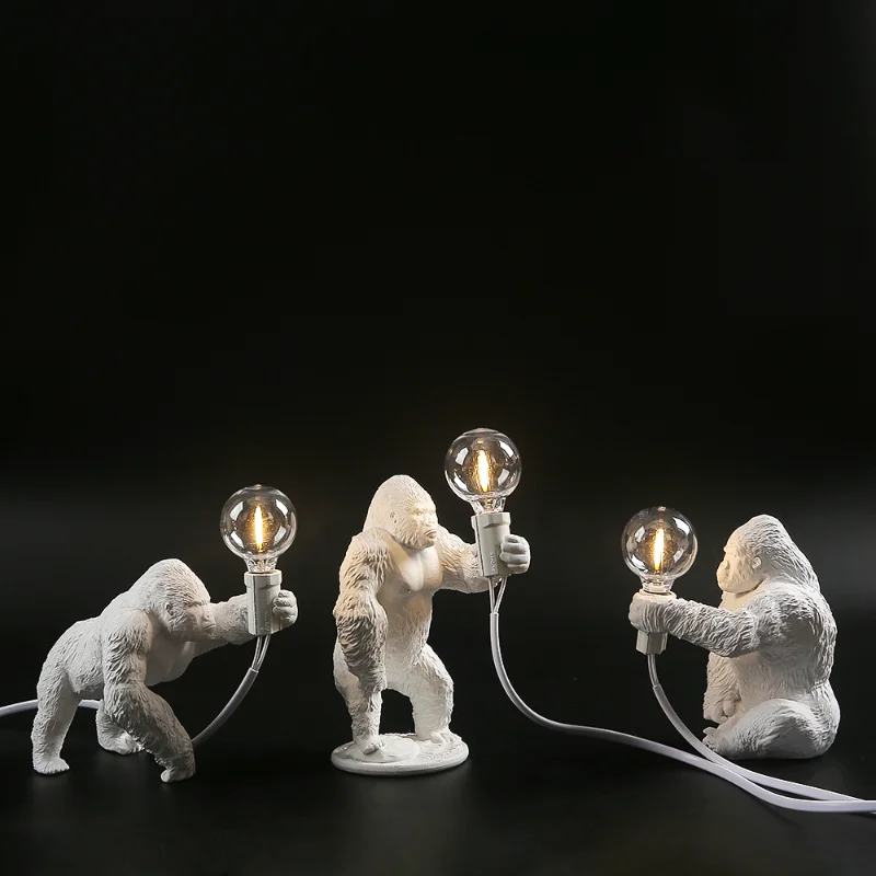 Skanto | Wütender Gorilla Tisch-Nachtlampe