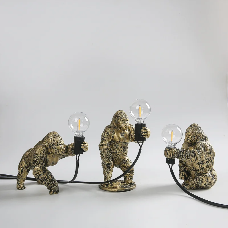 Skanto | Wütender Gorilla Tisch-Nachtlampe