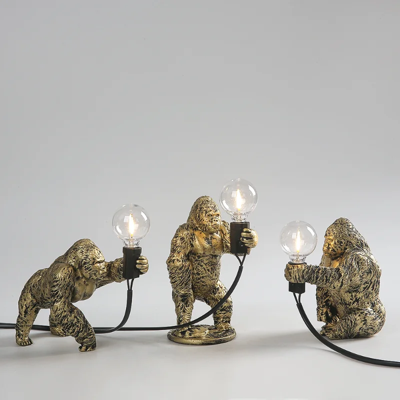 Skanto | Wütender Gorilla Tisch-Nachtlampe