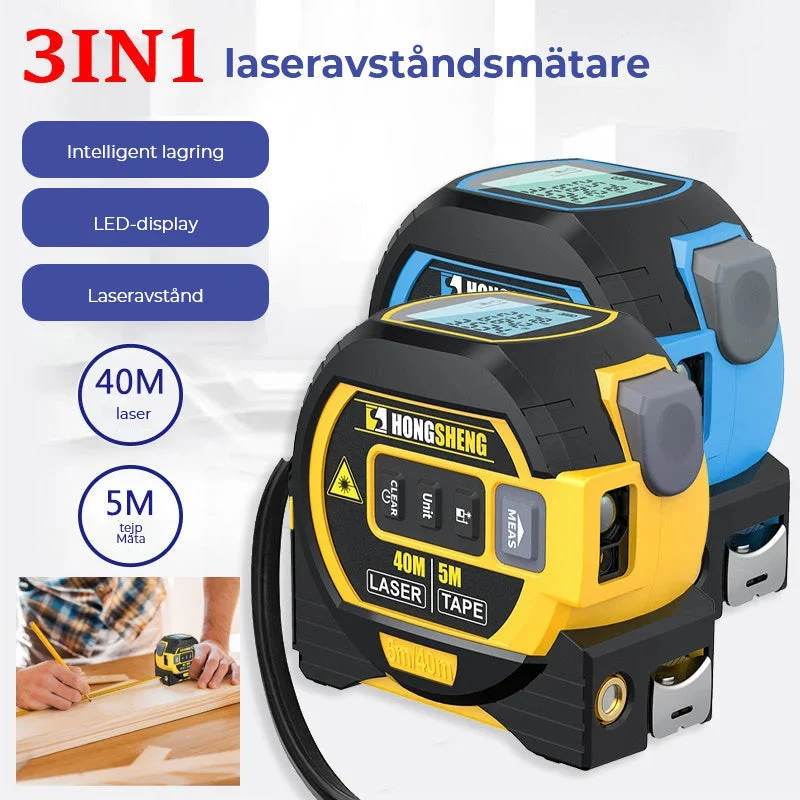 Skanto | 3-in-1 Infrarot-Laser-Bandmaß