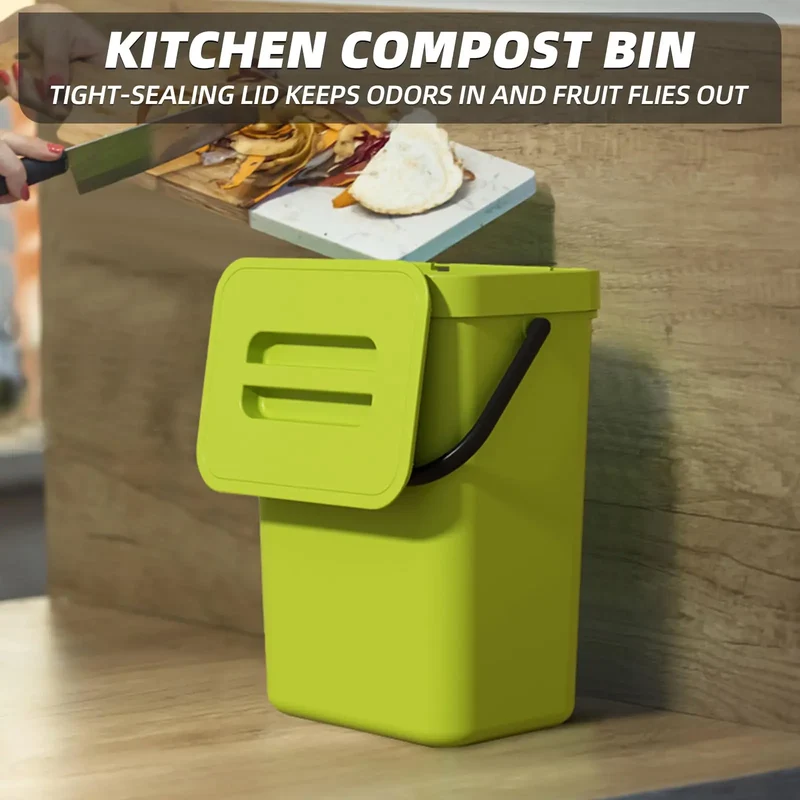 CleanBin™ | Platzsparender Mini-Mülleimer mit Deckel