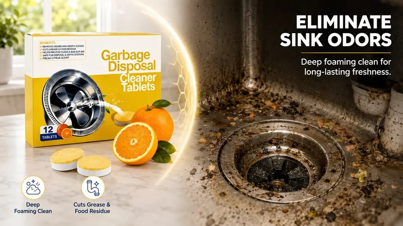 ClearFlow™ | Schäumende Reinigungstabletten für Küchenabflüsse
