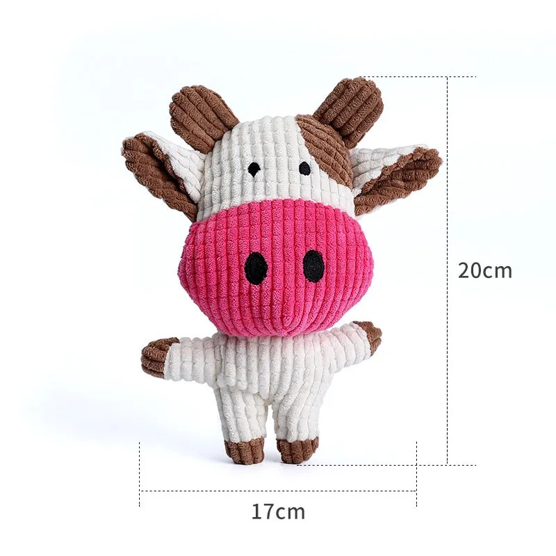 Robustes Hundespielzeug aus Plüsch | Bissfestes und langlebiges Design | Mehrere Modelle
