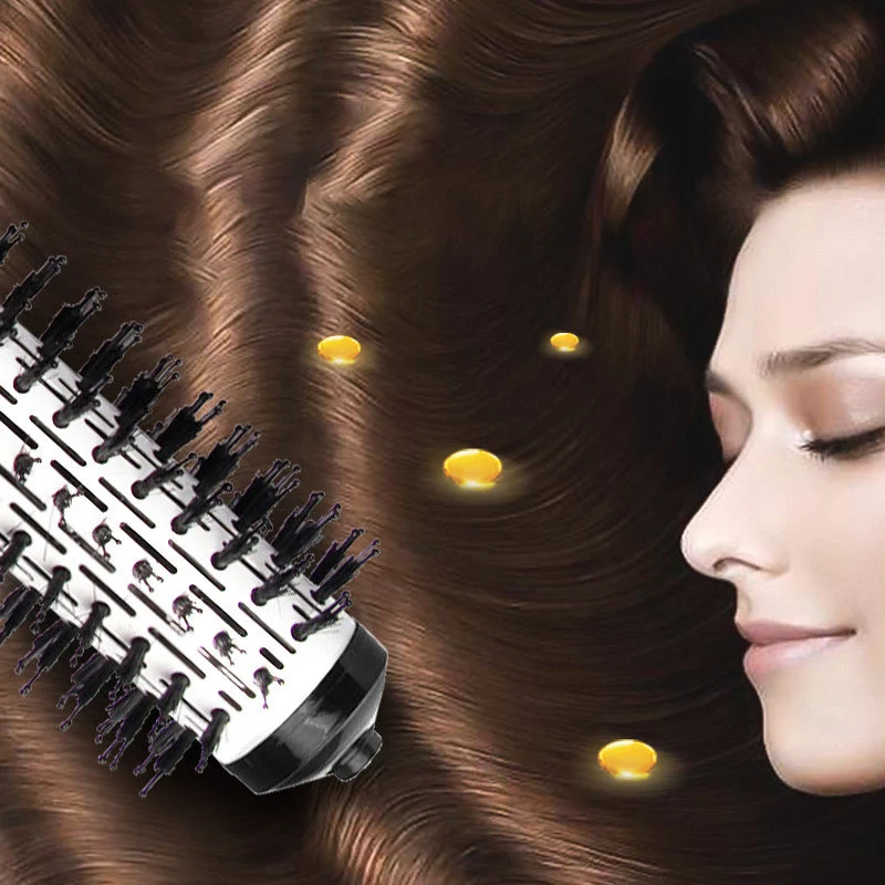 Skanto | 2-in-1 Heißluftstyler und rotierender Haartrockner