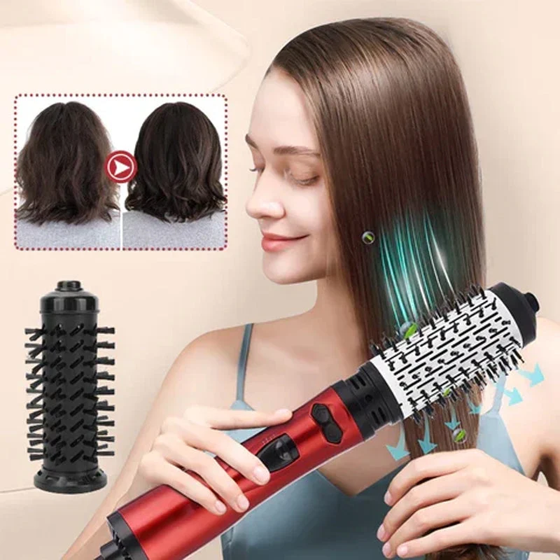 Skanto | 2-in-1 Heißluftstyler und rotierender Haartrockner