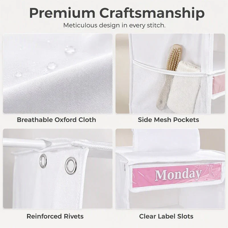 ClarityNest™ | 5-Fächer Hänge-Organizer für den Kleiderschrank