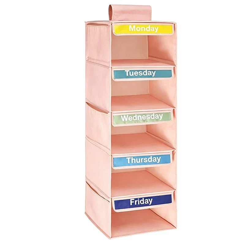 ClarityNest™ | 5-Fächer Hänge-Organizer für den Kleiderschrank