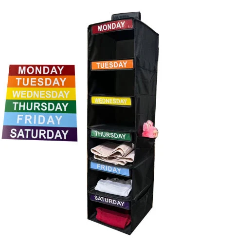ClarityNest™ | 5-Fächer Hänge-Organizer für den Kleiderschrank