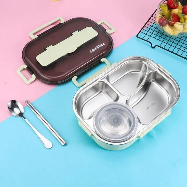 Skanto | Auslaufsichere Lunchbox aus Edelstahl
