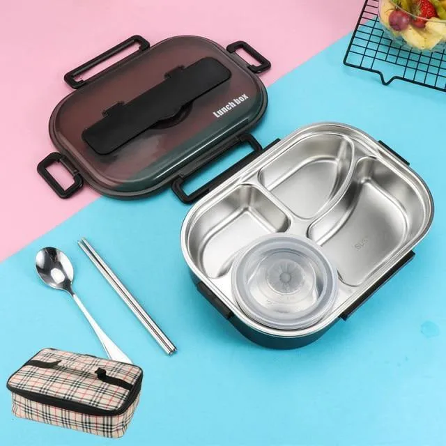 Skanto | Auslaufsichere Lunchbox aus Edelstahl