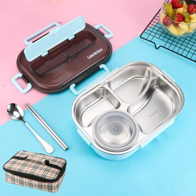 Skanto | Auslaufsichere Lunchbox aus Edelstahl