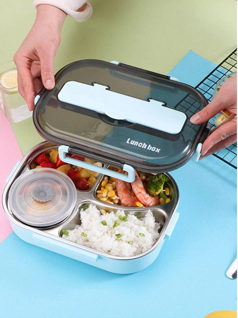 Skanto | Auslaufsichere Lunchbox aus Edelstahl