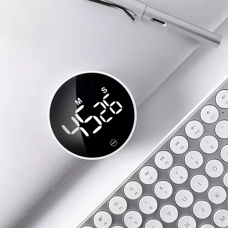 Skanto | Digitaler LED-Magnet-Küchentimer