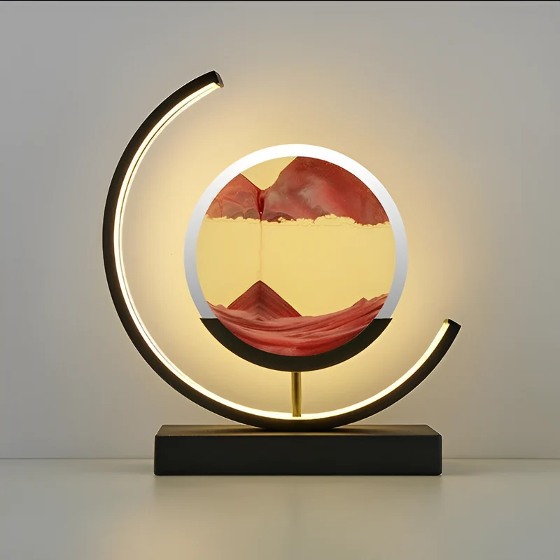 Skanto | SandLamp | Dimmbare LED-Sandlampe mit Touch-Steuerung