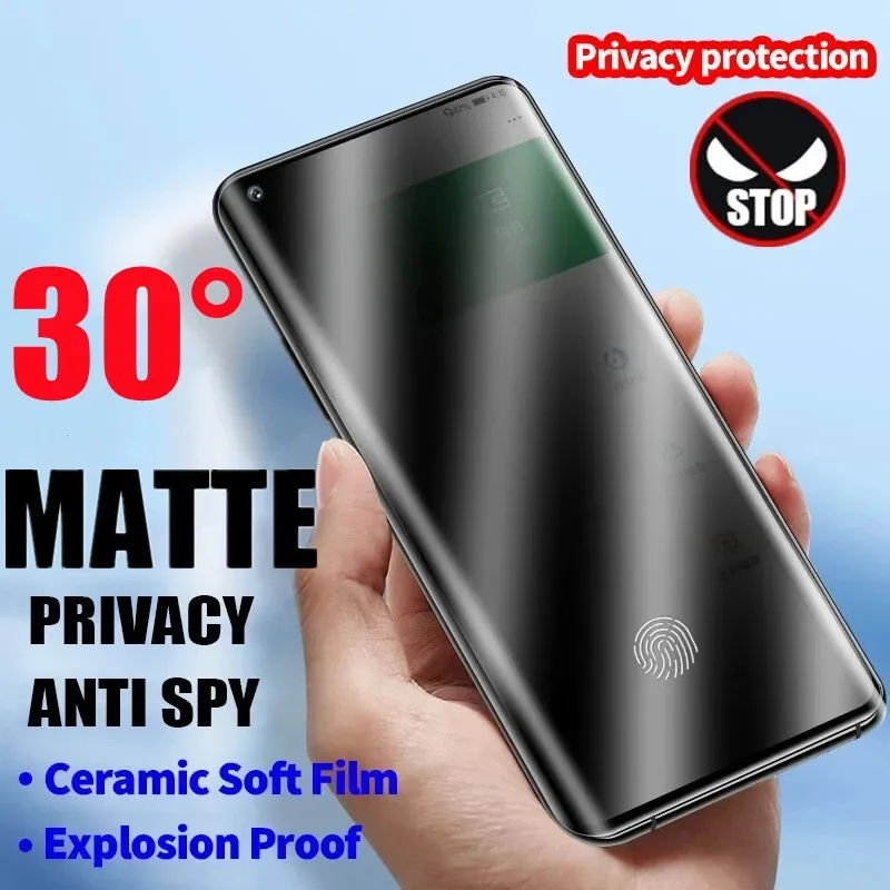 Skanto | Mattes Keramik-Blickschutzglas für Samsung