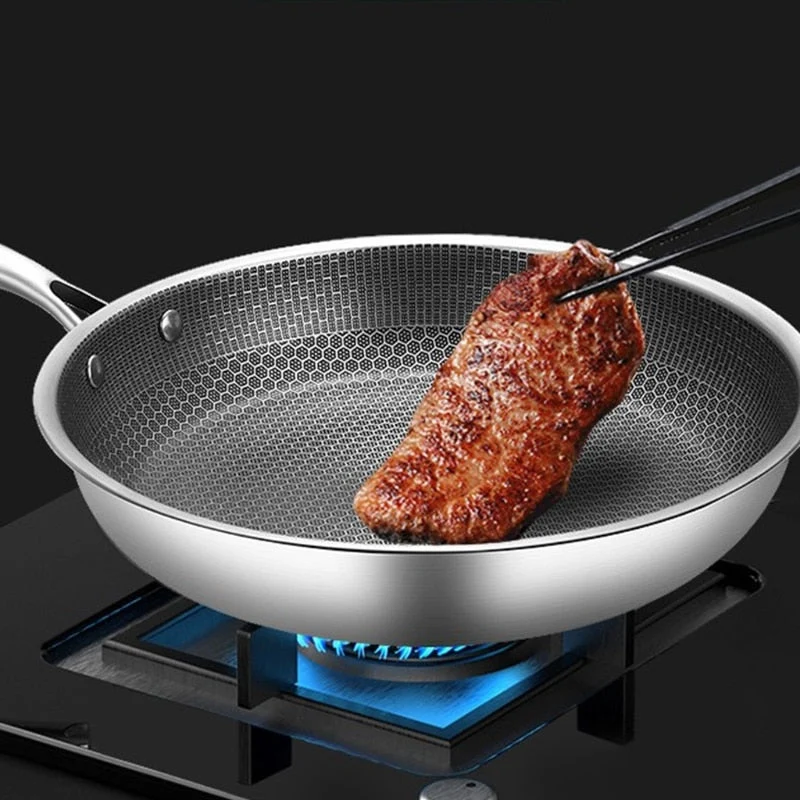 Skanto | Bratpfanne mit Pixel-Technologie | Hochwertige Antihaftbeschichtung | Perfekt für gleichmäßiges Braten | Robustes Design