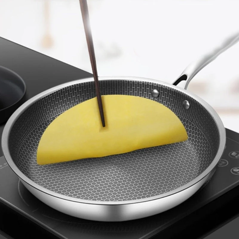 Skanto | Bratpfanne mit Pixel-Technologie | Hochwertige Antihaftbeschichtung | Perfekt für gleichmäßiges Braten | Robustes Design