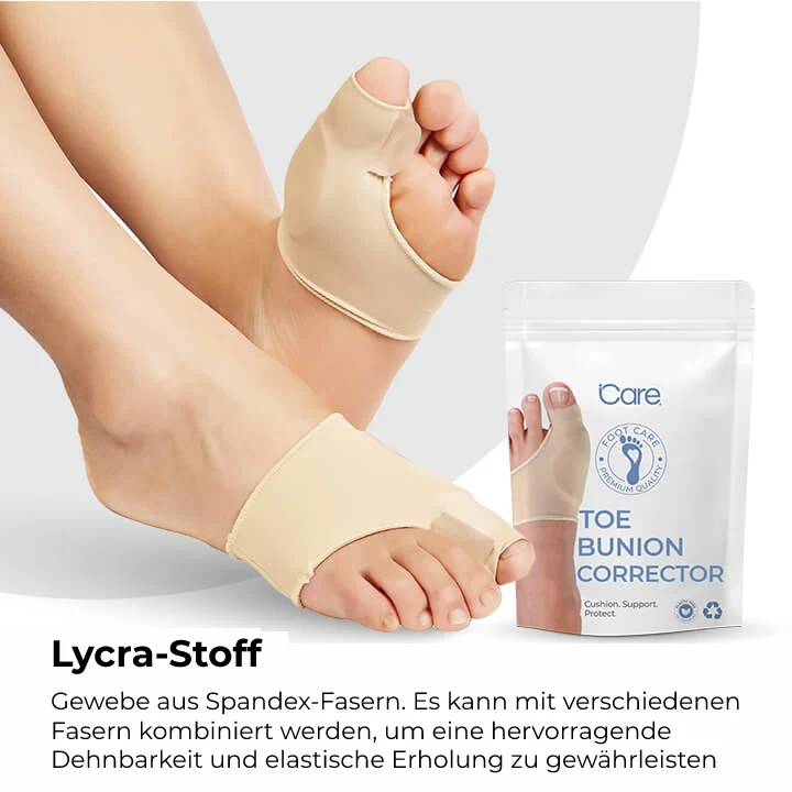 Skanto | Hallux Valgus Korrektor 2.0 – Korrigierende Unterstützung – Schmerzlinderung – Komfortabel – Wanduhr
