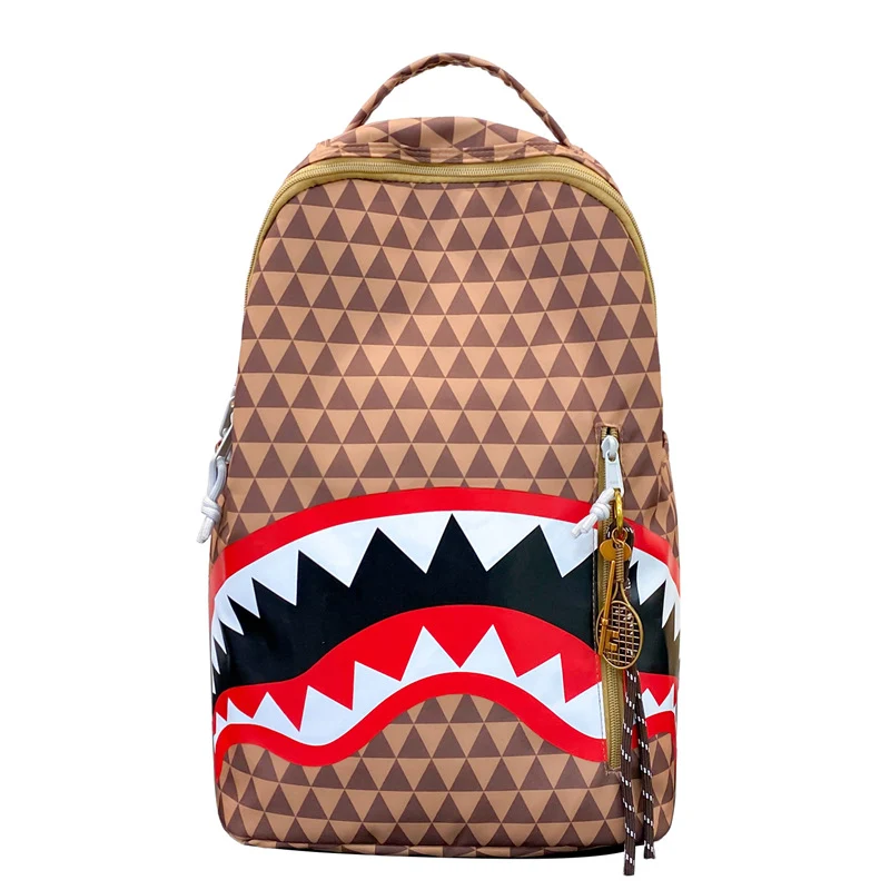 Rucksack mit einzigartigem Haifischmotiv Skanto