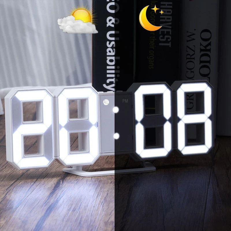 Intelligenter 3D-Digitalwecker