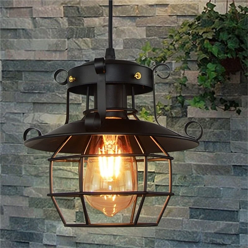Skanto | Retro Antike Industrielle Deckenlampe