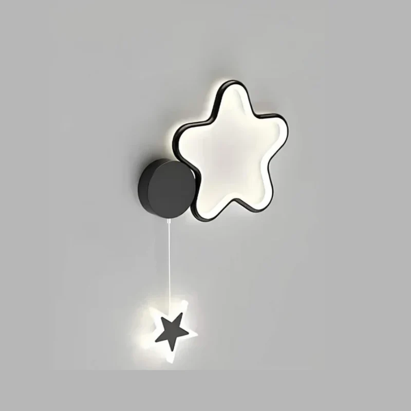 Skanto | DreamLight | Magische Wandlampe mit Wolken, Sternen und Mond